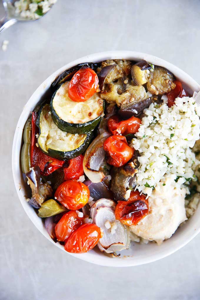 Lexi's Clean Kitchen Greek Veggie Bowls