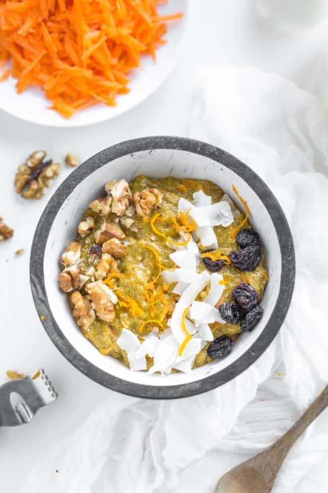 Turmeric Carrot Chia Pudding A Saucy Kitchen