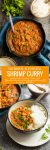 Tomato & Turmeric Shrimp Curry long pinterest pin