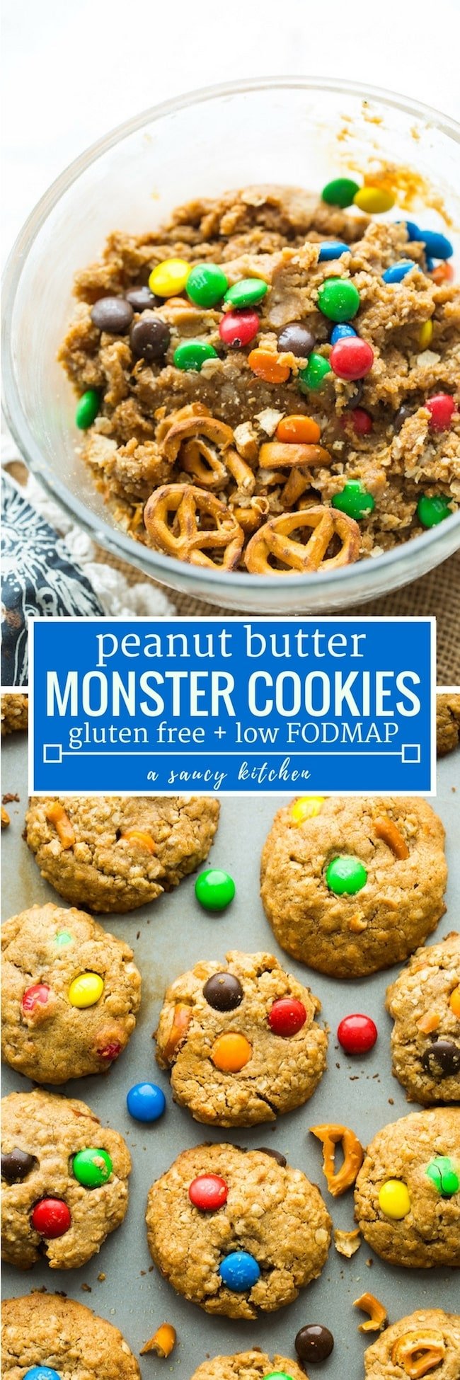 gluten free monster cookies