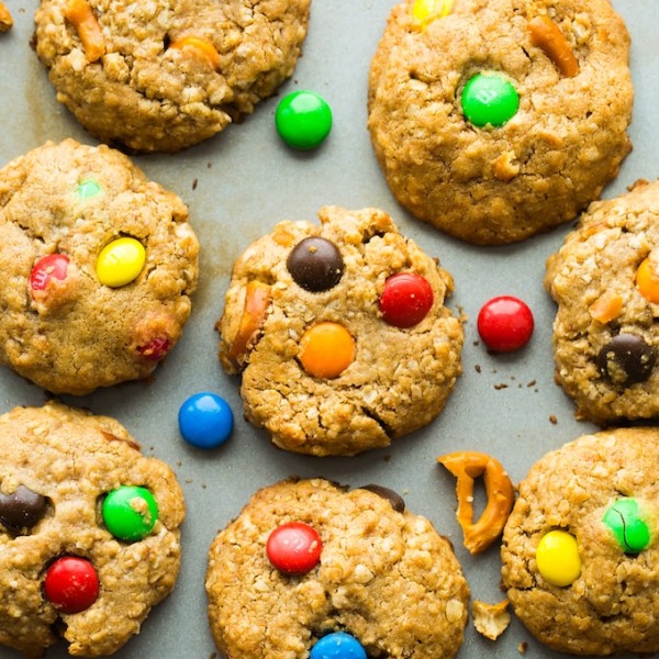 Peanut Butter Monster Cookies