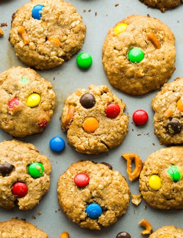 Peanut Butter Monster Cookies