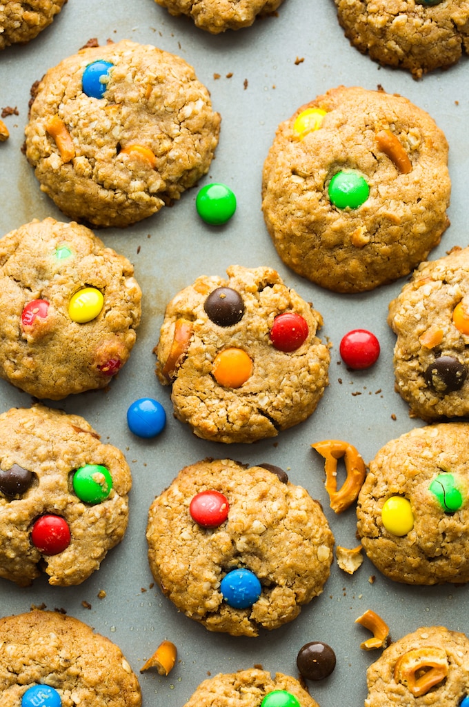 Peanut Butter Monster Cookies