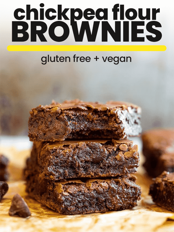 vegan chickpea brownies