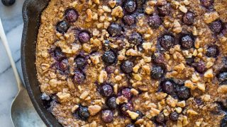 Blueberry Oatmeal Bake