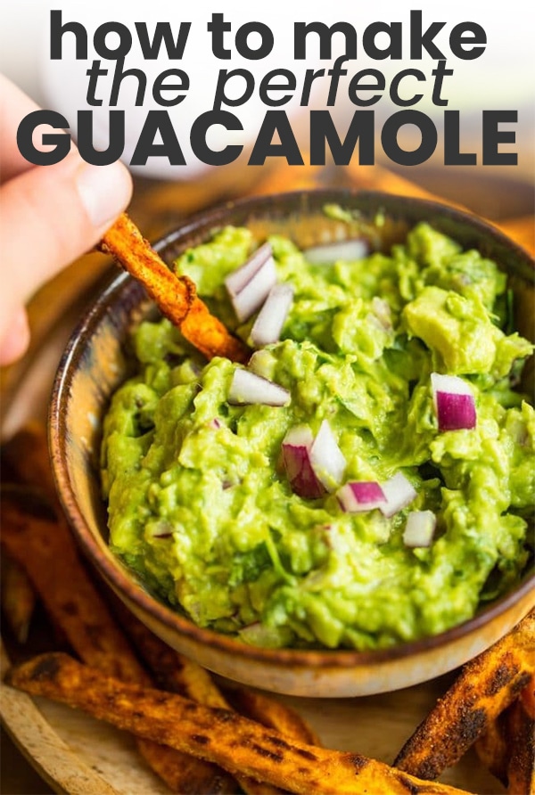 homemade guacamole recipe