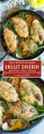 sun dried tomato chicken pin graphic with text: paleo + whole30 + glutenfree
