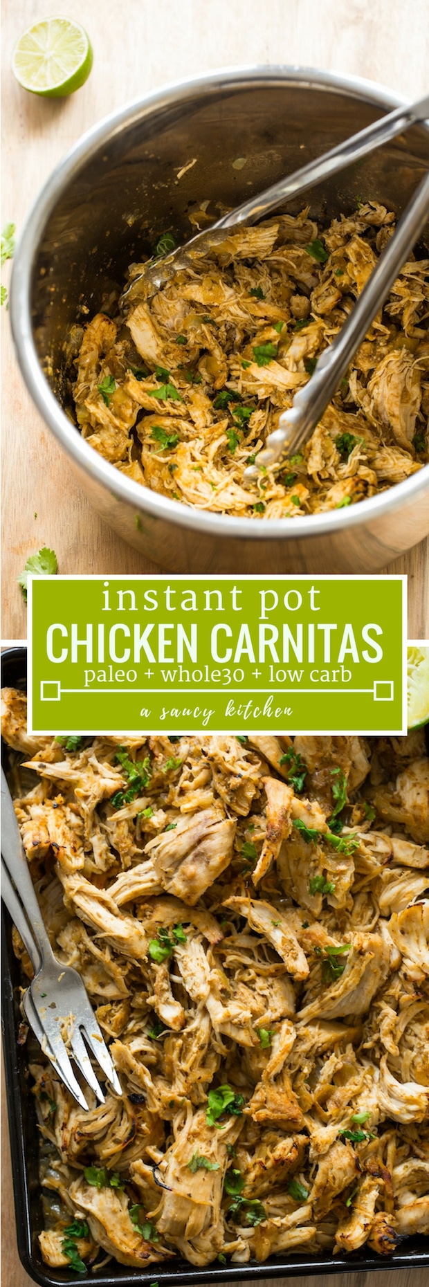 instant pot chicken carnitas