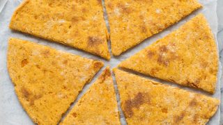 Sweet Potato Pizza Crust - Paleo + Vegan