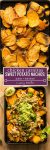 chicken carnitas sweet potato nachos pinterest grpahic