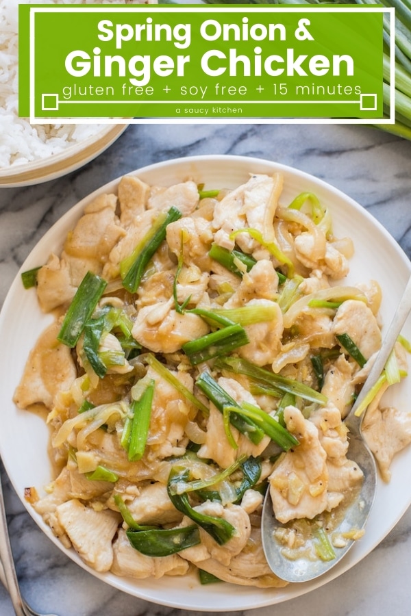 ginger and spring onion chicken