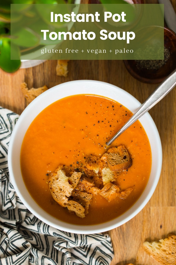 easy tomato soup – instant pot