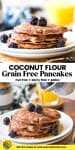 coconut flour pancake pinterest