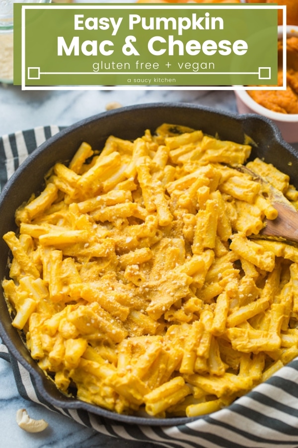 vegan pumpkin mac and cheese