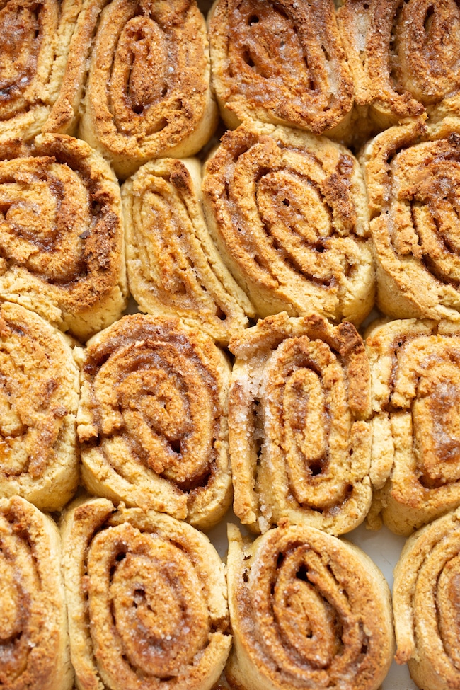 gluten free cinnamon up close