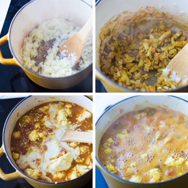 Quinoa Curry collage 