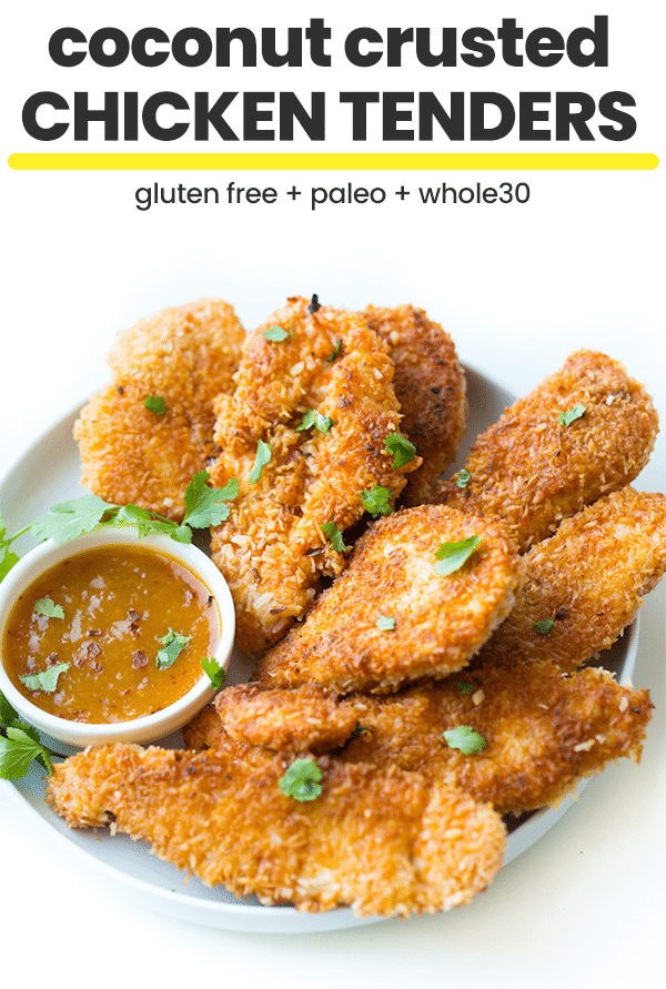 coconut crusted chicken tenders
