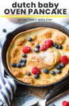 gluten free dutch baby pin graphic