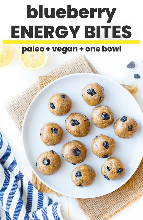 blueberry paleo energy balls