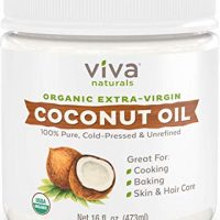 Viva Naturals Organic Extra Virgin Coconut Oil, 16 OuC