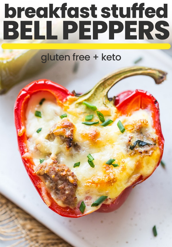 breakfast stuffed bell peppers