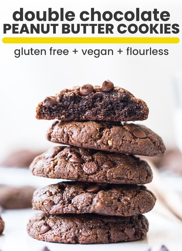 flourless chocolate peanut butter cookies