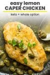 lemon caper chicken pin graphic