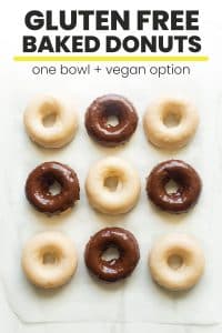 Baked Gluten Free Donuts - A Saucy Kitchen