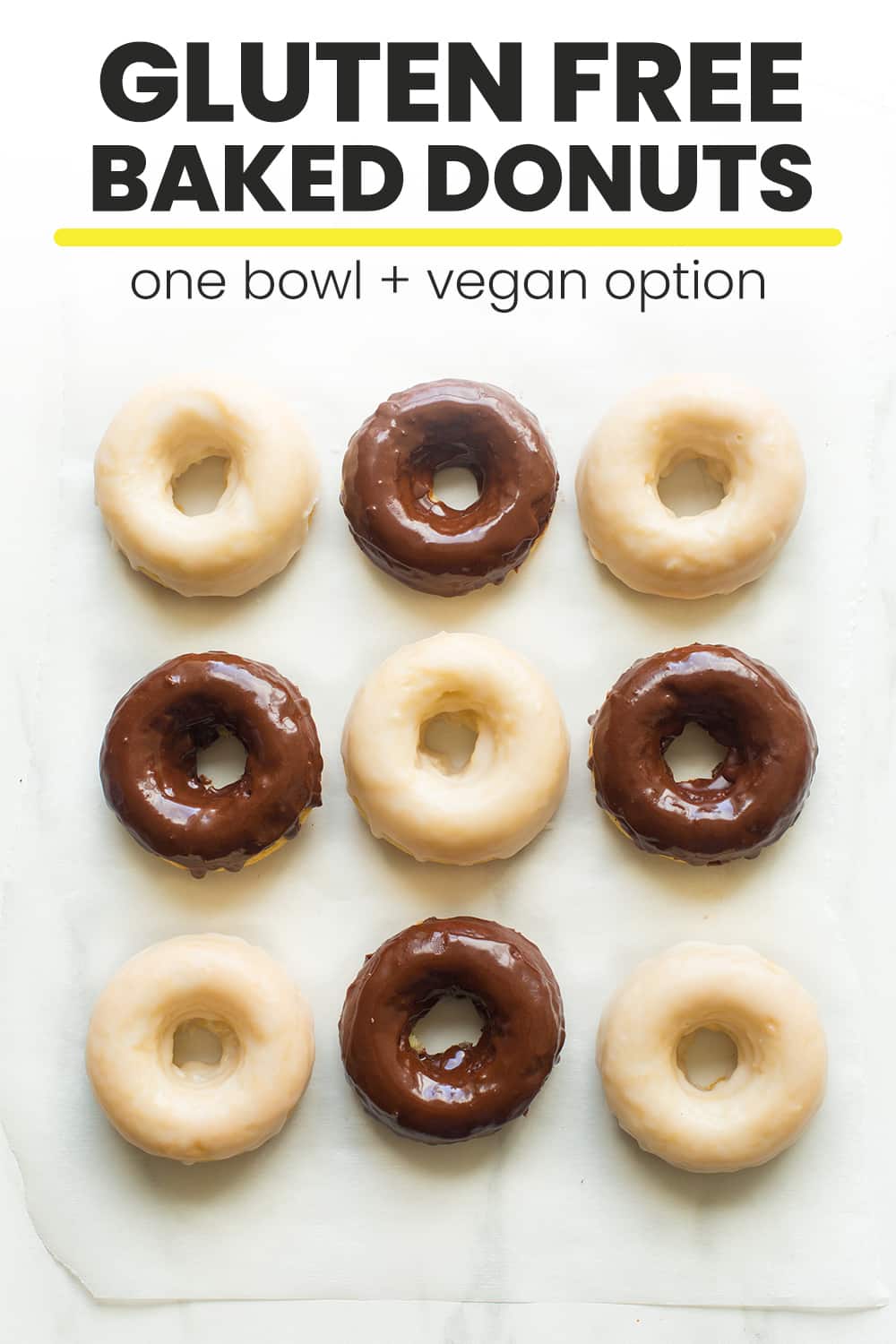 Baked Gluten Free Donuts - A Saucy Kitchen