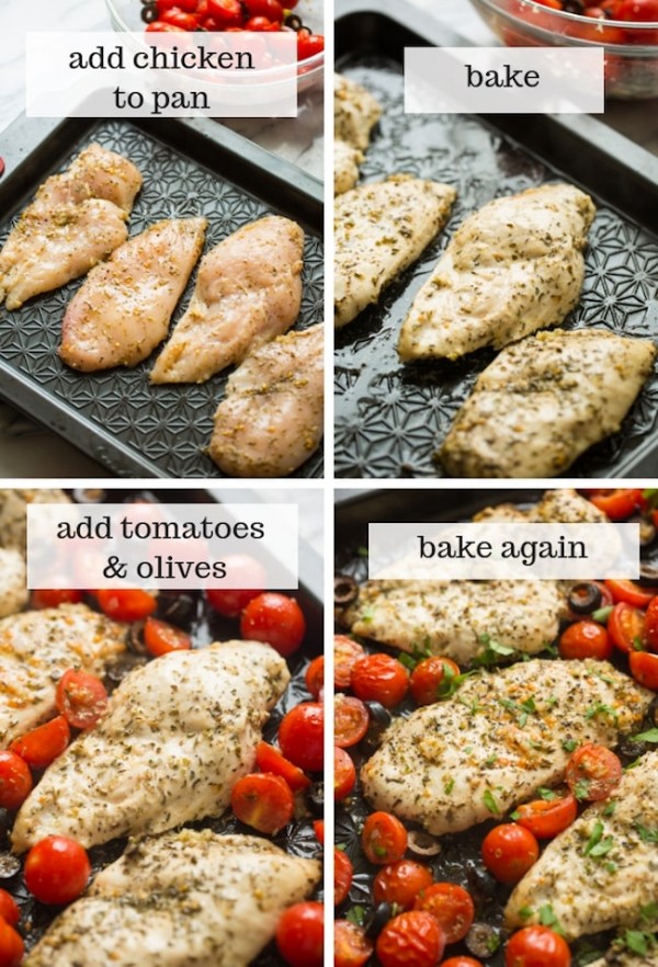 Baked Italian Chicken with Cherry Tomatoes A Saucy Kitchen