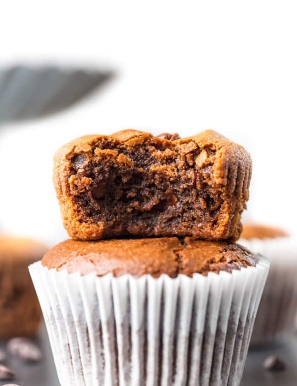 vegan chocolate muffins picture