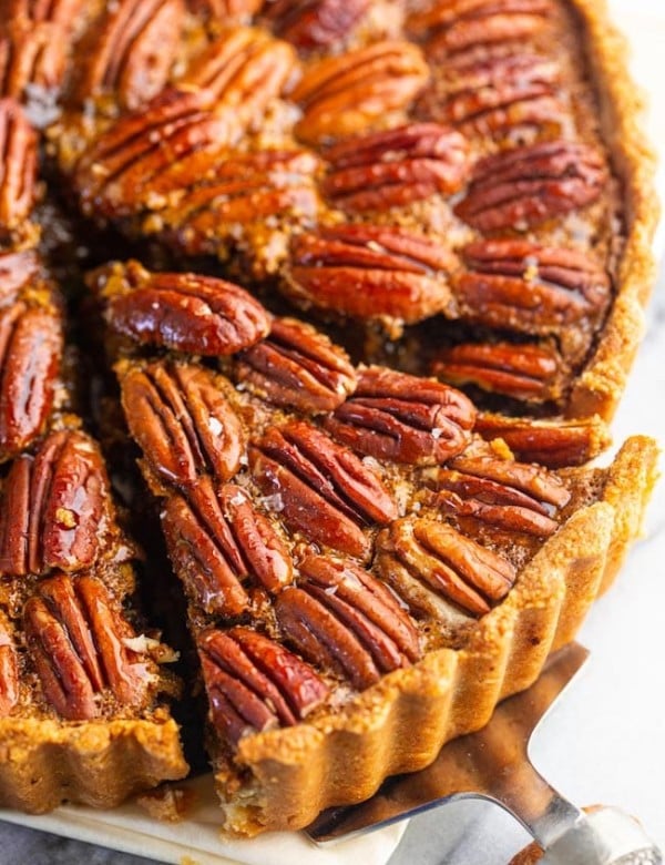 Gluten-Free-Pecan-Pie- slice