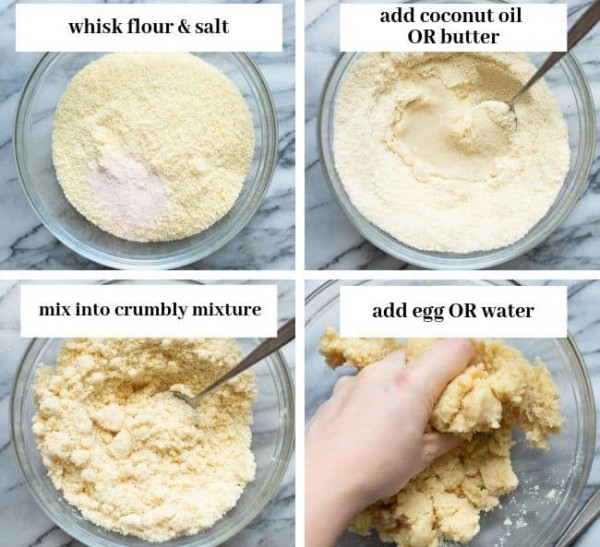 Almond Flour Pie Crust (Paleo + Vegan Option) A Saucy Kitchen