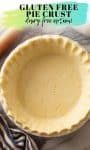 gluten free pie crust pie graphic