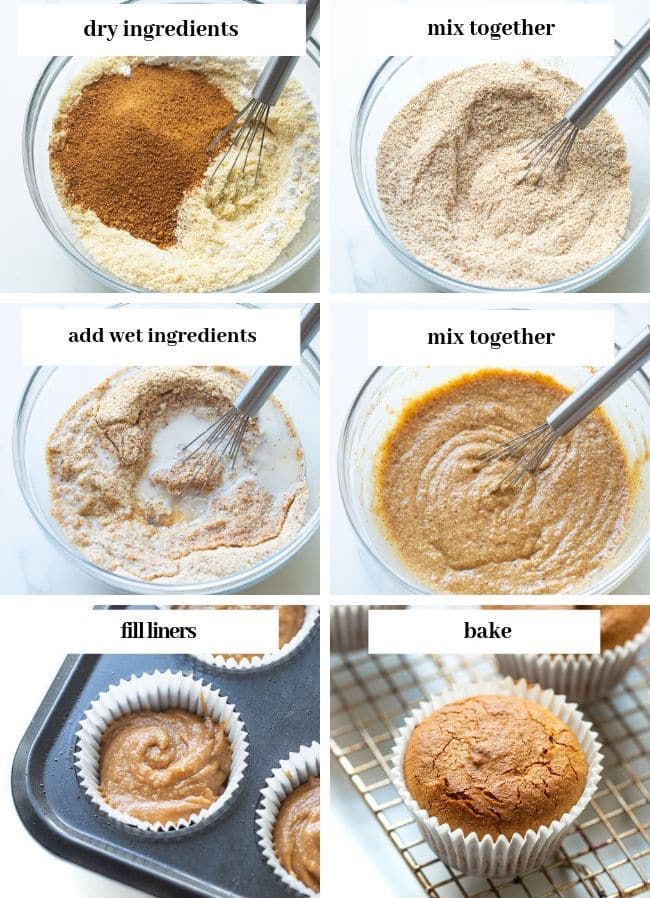 Paleo Vegan Cupcakes collage