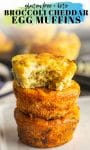 BROCCOLI CHEDDAR EGG MUFFINS PIN GRAPHIC