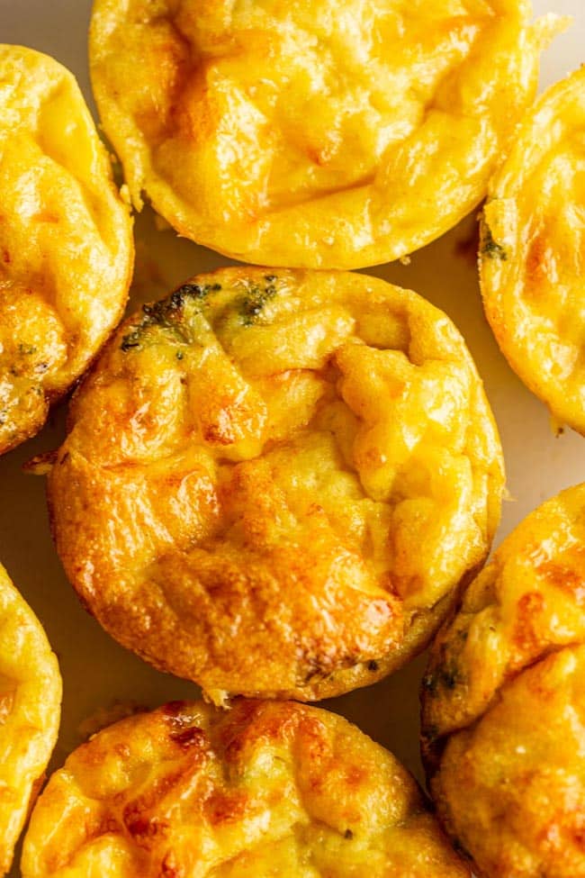 Broccoli Cheddar Egg Muffins