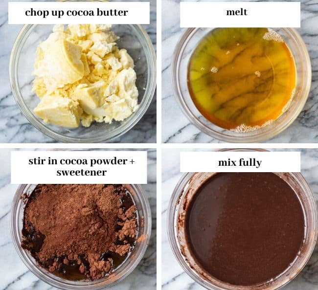 Cocoa butter & alternatives in chocolate-making