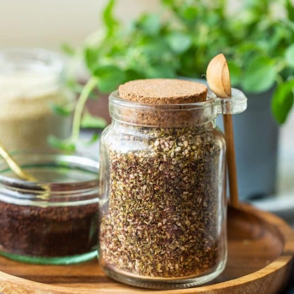 Homemade Za’atar Spice in a jar
