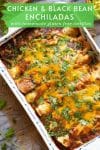 gluten freee enchiladas pin graphic