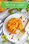 thai lemongrass salmon cakes pin graphic