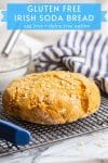 gluten free irish soda bread pin graphic