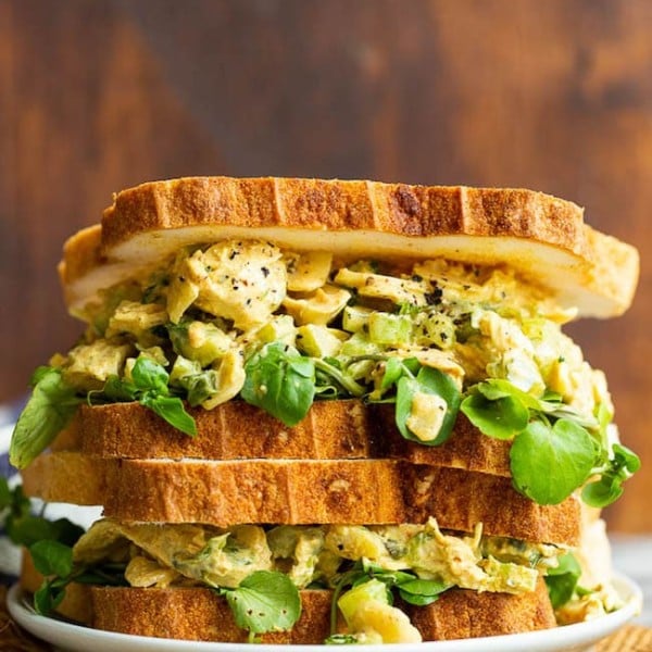 Coronation Chicken sandwich