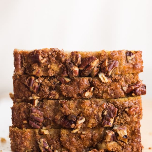 stacked paleo apple bread