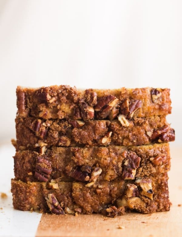 stacked paleo apple bread