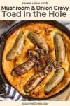 Paleo Toad in the Hole pin graphic