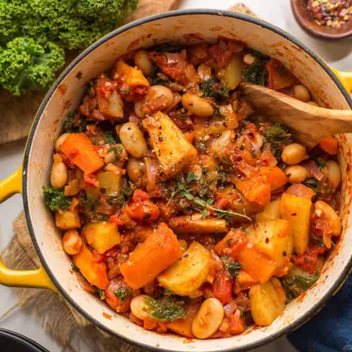 Roasted Root Vegetable Stew
