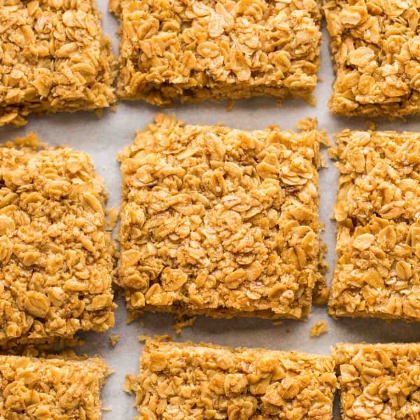 gluten free flapjacks slices