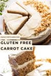 Gluten Free Carrot Cake PIN GRAPHIC