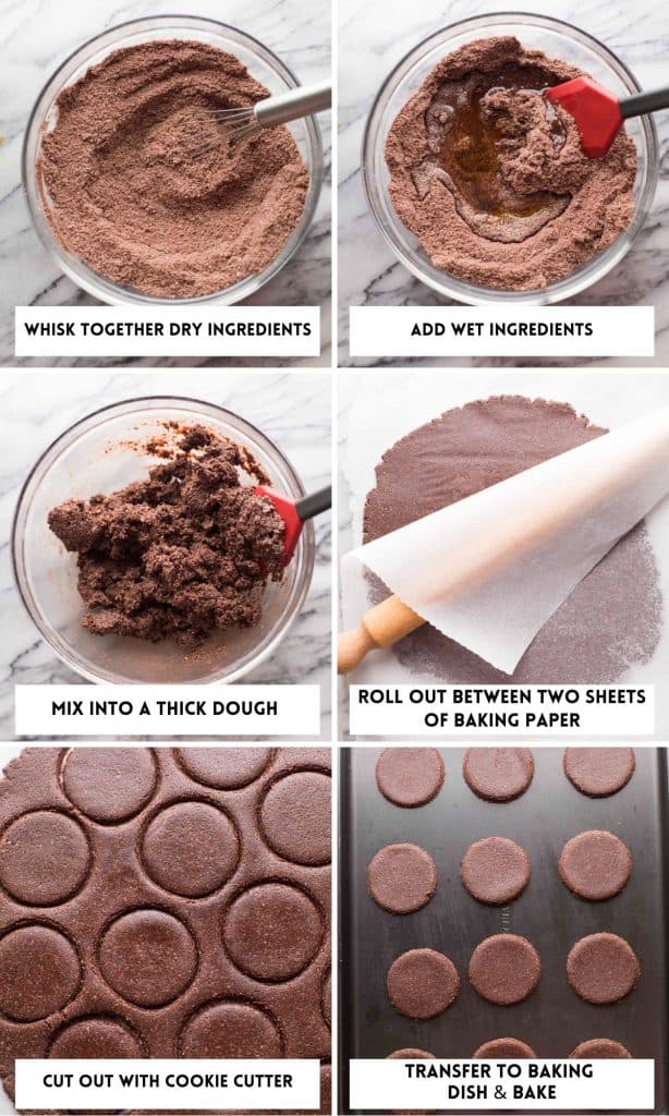 Gluten Free Thin Mints collage